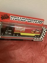 Bobby Labonte 1992 Slim Jim Matchbox Hauler Transporter Nascar Boxed 1/87 Scale - £8.69 GBP