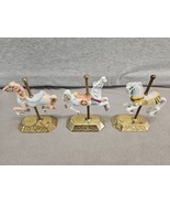 Willites Carousel Horses Group II Lot Of 3 (C4) - $19.80