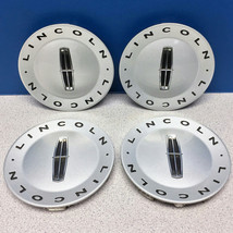 2003-2005 Lincoln LS 3512A Silver Painted 7 or 11 Spoke Wheel Center Caps SET/4 - £78.44 GBP