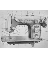 Automatic Zig Zag 878 manual for sewing machine advertised in LIFE Hard ... - $12.99