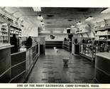 1940s Postcard Camp Edwards Massachusetts MA One of the Many Exchanges H... - £10.47 GBP