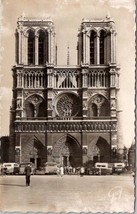 Paris France Cathedral Notre-Dame Guy Photo RPPC Postcard B27 - £3.95 GBP