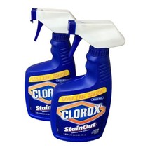 Clorox Stain Out Bleach Free Laundry Stain Remover Discontinued  Lot of 2 - £37.69 GBP