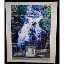 Brita Water Filters Vintage Print Ad 90s Waterfall Tap Into Great Taste ... - £7.80 GBP