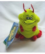 Walt Disney Store A Bug&#39;s Life HEIMLICH CATERPILLAR 7&quot; Bean Bag Stuffed ... - $18.32
