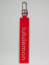 *SAME DAY SHIP* LULULEMON NEVER LOST KEYCHAIN~LULU RED/WHITE~ NWT USPS SHIP - $44.55