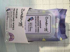 The Creme Shop Makeup Removing Wipes 60 count Rose Water For Sensitive Skin - $8.46 CAD