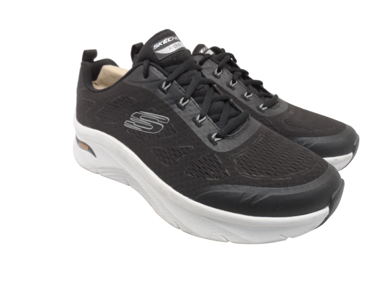 Primary image for Skechers Men's Arch-Fit Extra Wide Athletic Sneakers 232502WW Black Size 12M