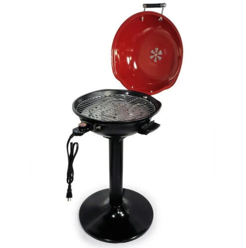 Better Chef 1600W 15” Portable Deck Porch Patio Round Electric Barbecue Grill - £91.31 GBP