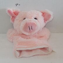 Vintage Pink Pig Hand Puppet Plush Rare HTF - $14.80