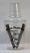 Mellow Mushroom Cocktail Shaker w/Recipe  3&quot; W x 7-1/4&quot; Tall Vintage - £15.97 GBP