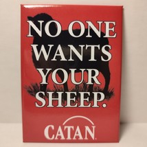 Catan No One Wants Your Sheep Fridge Magnet Board Game Kitchen Decor - $10.69