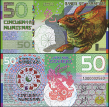 Kamberra. Banknote 50 numismas. 2011. Unc. Polymer. Cat# P.NL - $14.53