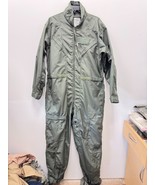 NEW GENUINE US AIR FORCE GREEN NOMEX FIRE RESISTANT FLIGHT SUIT CWU-27/P - 46R - $160.00