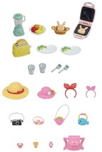 2 Sylvanian Families Sets - Breakfast and Outing Accessory Sets Sold Together - £17.40 GBP