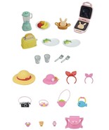 2 Sylvanian Families Sets - Breakfast and Outing Accessory Sets Sold Together - £17.04 GBP
