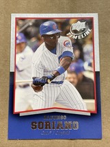 2008 Upper Deck Timeline Alfonso Soriano Chicago Cubs #13 - £1.47 GBP