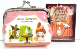 Sanrio Characters fantasy theater Clasp Wallet Mini Pouch 2016 Kuromi My Melody - £28.51 GBP