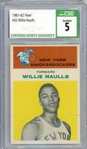 1961 Fleer Willie Naulls #32 CSG 5 P1281 - $52.47
