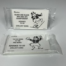 New! Monopoly Raiders Edition 2004 Chance & Community Chest Replacement Cards - $14.84