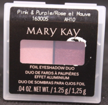 New Mary Kay Foil Eyeshadow Duo’s #163005 - Pink &amp; Purple - £7.56 GBP