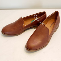 New Indigo Rd Women Shoes Brown Faux Loafer Slip On Closed Toe Irhani-R Size 7.5 - £20.37 GBP