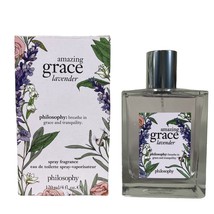 Philosophy Amazing Grace Lavender Eau De Toilette Perfume Spray 4oz 120ml Box - £42.52 GBP