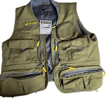 WRFS White River Fly Fishing Vest 270 Green Small NEW - £30.83 GBP