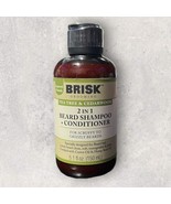 1 x Brisk Grooming 2 in 1 Beard Shampoo + Conditioner, Tea Tree &amp; Cedarwood - $24.74