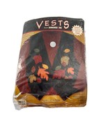 Dimensions Applique Vest Fall Leaves Colors of Autumn S-XXL Kit Felt Emb... - £11.59 GBP