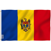 Anley 3x5 Feet Moldova Flag - Republic of Moldova Flags Polyester - £5.91 GBP