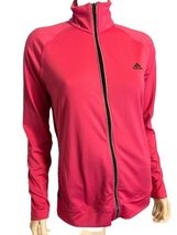 adidas Climalite Pink and Black Track Jacket size M - $23.74