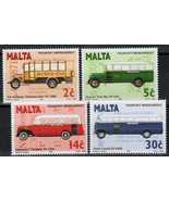 ZAYIX Malta 900-903 MNH Automobiles Transportation Buses  080122S44 - £3.82 GBP