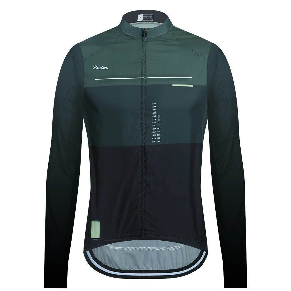 Sporting RAUDAX 2021 Men&#39;s Windbreake Cycling Jacket  Team Roupa Ciclismo Mascul - £49.44 GBP