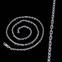 Vero 925 Argento Sterling Ancora Indiano Stile Collo Catena - £39.08 GBP+