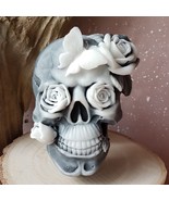 You are buying a soap - Skull and Roses - scented handmade bamboo charco... - $114.73 MXN