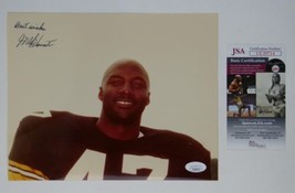 Mel Blount Signed 8x10 Photo Pittsburgh Steelers Autographed HOF JSA COA - $49.49