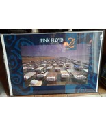PINK FLOYD Large Poster 1987 CBS BEDS PROGRESSIVE ROCK MOMENTARY LAPSE O... - $77.50
