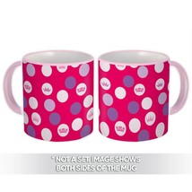 Crown : Gift Mug Abstract Pattern Circles King Queen Friendship Sweet 16 Princes - £12.50 GBP+