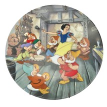 Disney Knowles China Plate #19396F The Dance of Snow White and the Seven Dwarfs - £38.14 GBP