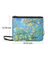 Almond Branches in Bloom Van Gogh Nylon Slim Clutch Bag 10.43&quot;(L) x 13.7... - $32.60 CAD