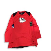 NWT New Gonzaga Bulldogs Nike Dri-Fit Elite Medium Long Sleeve Shooter Shirt - £38.88 GBP