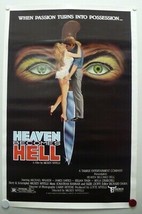 Heaven Becomes Hell 1989 Michael Walker, James Davies, Regan Vann-One Sheet - £15.81 GBP