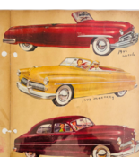 1949 Ford Lincoln Mercury Cut-Out Ephemera Mounted Automobilia Ephemera ... - €25,73 EUR