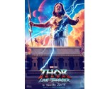 2022 Marvel Thor Love &amp; Thunder Poster Print Avengers Zeus ⚡ - $7.08