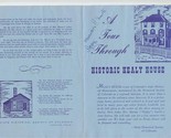 A Tour Through Historic Healy House Brochure Leadville Colorado  - £14.01 GBP