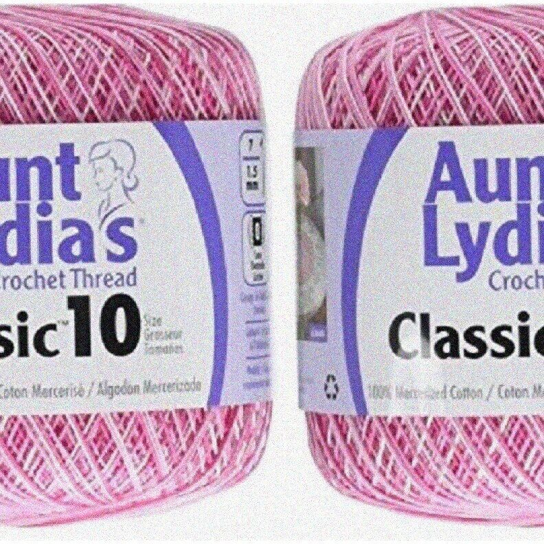 Colorful Creations Crochet Thread - Variegated Size 10 - 2-Pack in Shade... - $37.57