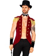 NEW Roma Men&#39;s SZ XL Big Top Master Costume Halloween MISSING HAT MSRP $93 - $300.87 MXN