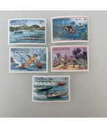 x5 1977 Grenada Eastern Water Parade Stamps - £5.82 GBP