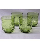 Vintage HERITAGE HILL GREEN 6 Ounce Rocks Glass By ANCHOR HOCKING - Set ... - €18,61 EUR